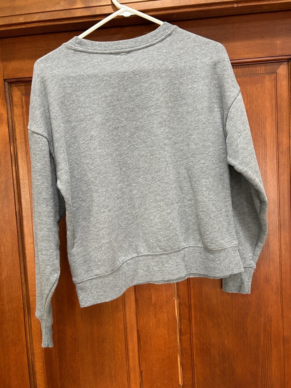 Maeve Gray Crewneck with Red Graphic Cocktail Print - Picture 4 of 4